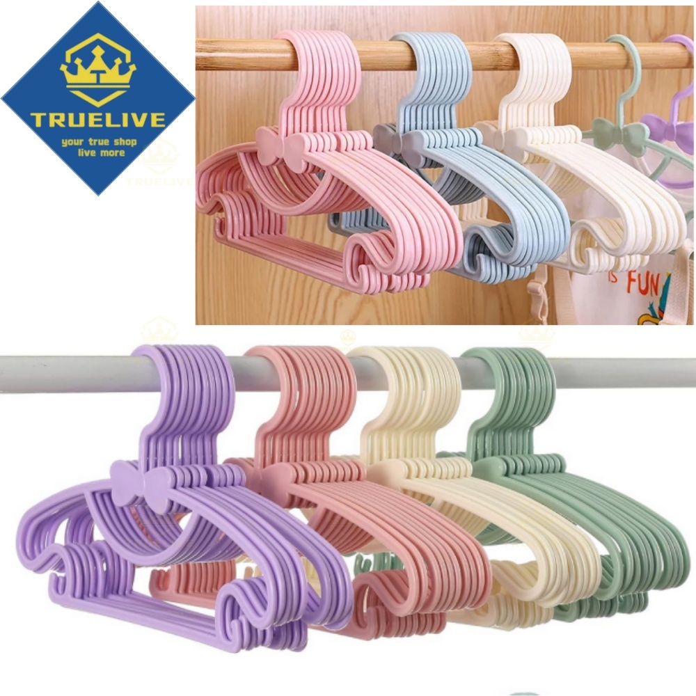 Baby Clothing Hangers - 30/20/10/5/1PC Baby Kleidung Racks Kunststoff Handtuch