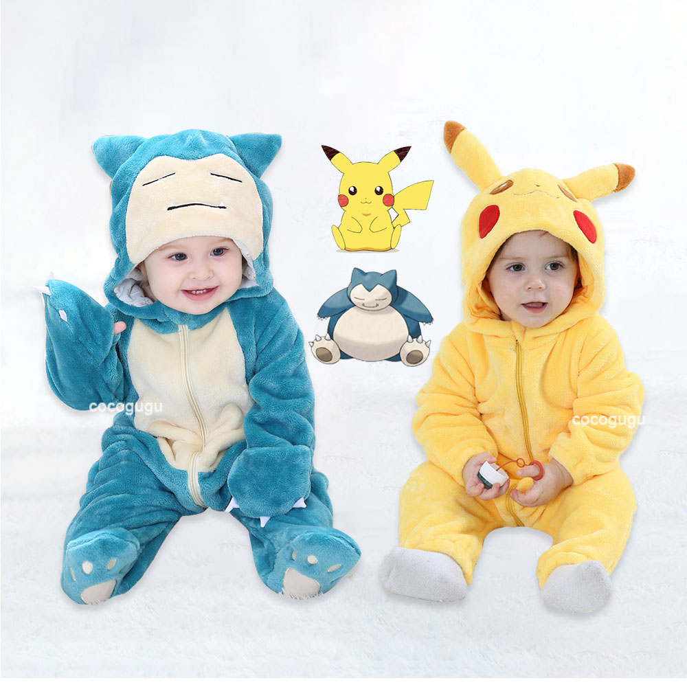 Baby Clothing Boy - Pokemon Kostüm 0-5 Jahre Baby Snorlax