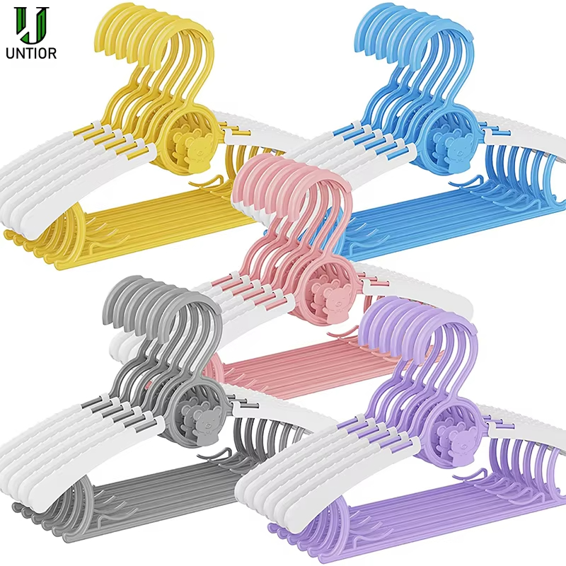 Baby Clothing Hangers - 10Pack Anti-Slip Baby Kleiderbügel Einstellbare Lagerung