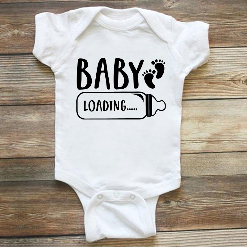 Baby Clothing Gender Neutral - Baby Flasche drucken Onesies lustige lässige
