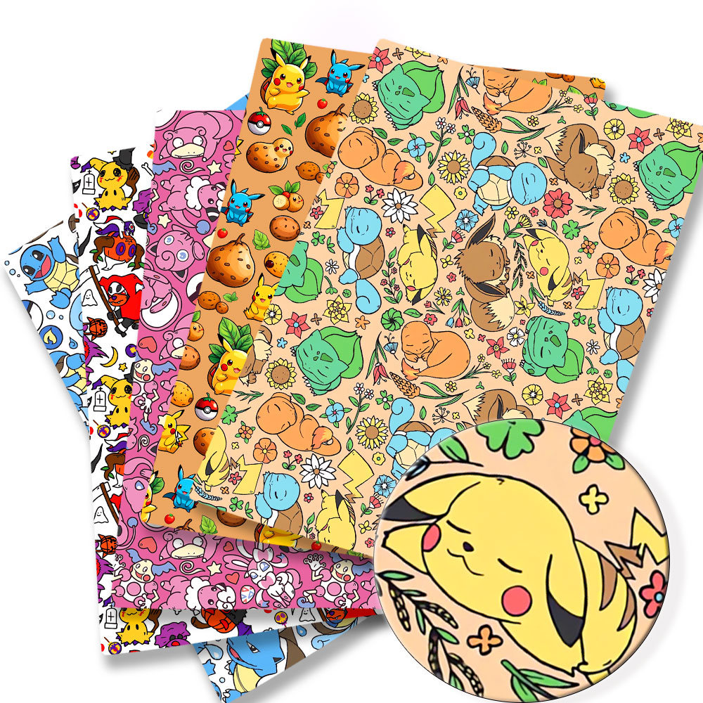 Baby Clothing In Japan - Pokemon Cartoon Fabric140*50cm Handgemachte Nähen Patchwork