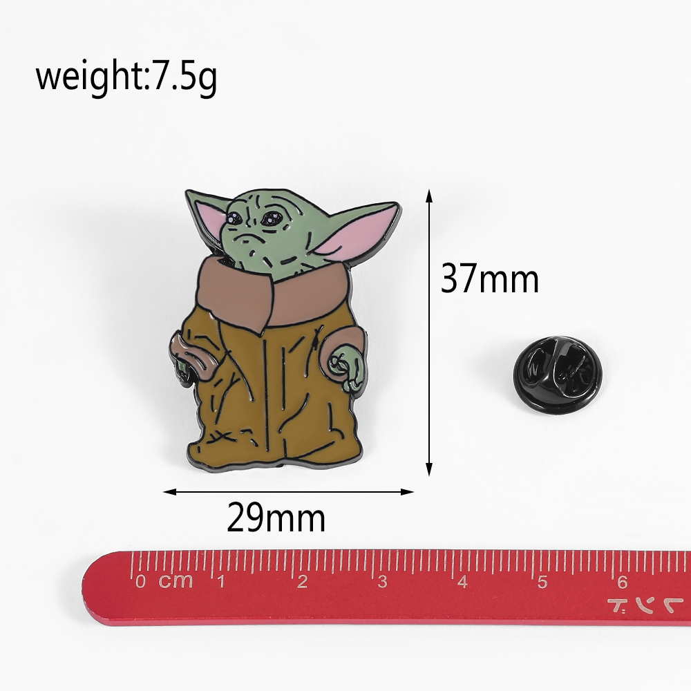 Star War Brosche Cosplay niedl – Baby Yoda Clothing Bewertung und Preis