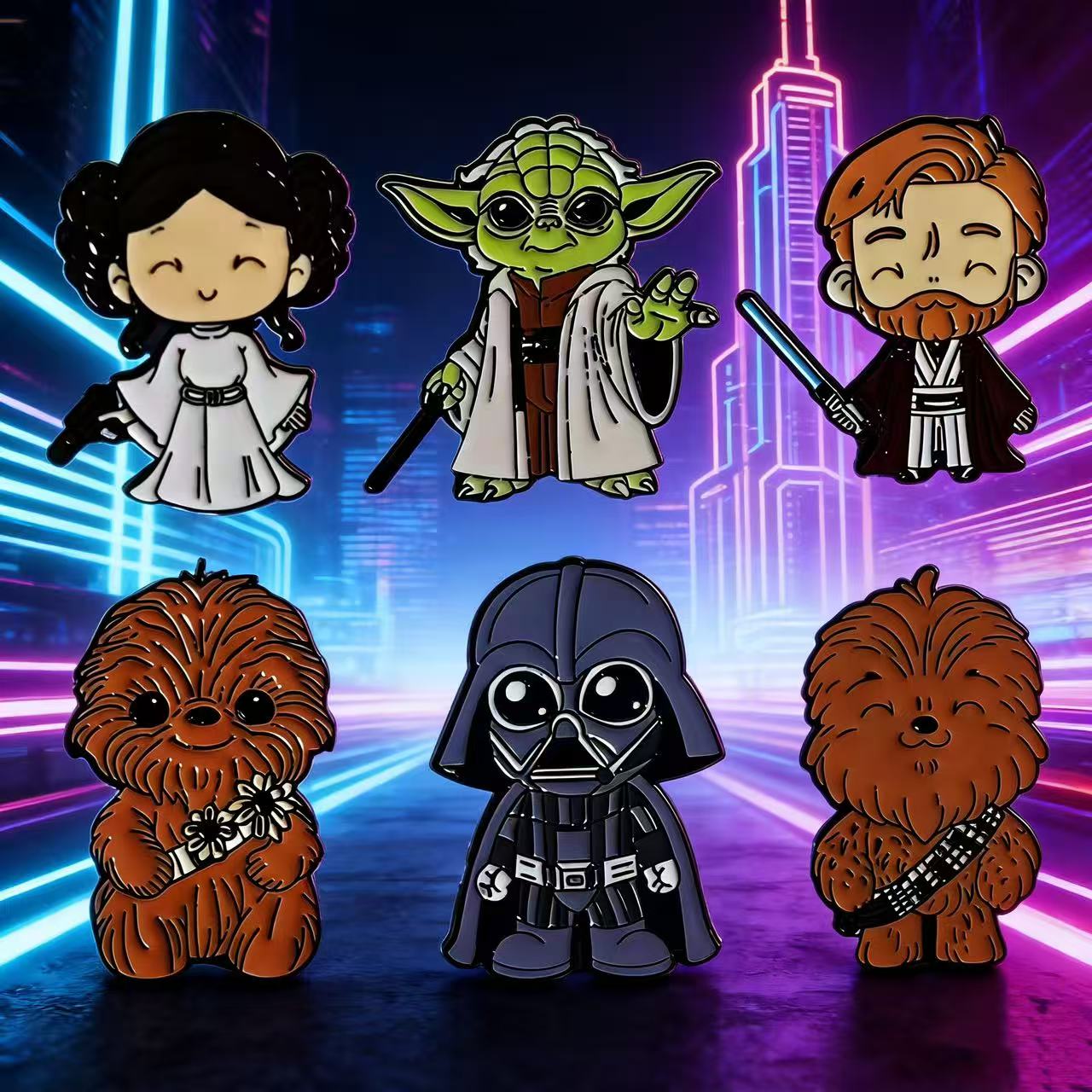 6 Stück/Set Star Wars Abzeiche – Baby Yoda Clothing Bewertung und Preis