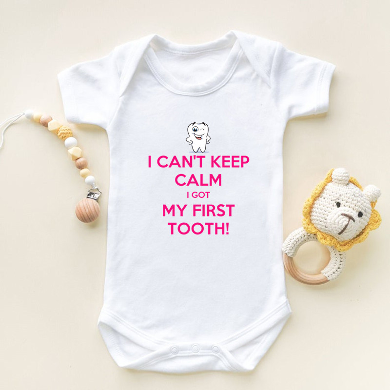 I Got My First Tooth Print Kur – Baby Clothing Gender Neutral Bewertung und Preis