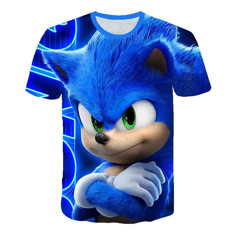 Sonic-T-Shirt für Jungen, Kind – Baby Clothing Boy Bewertung und Preis