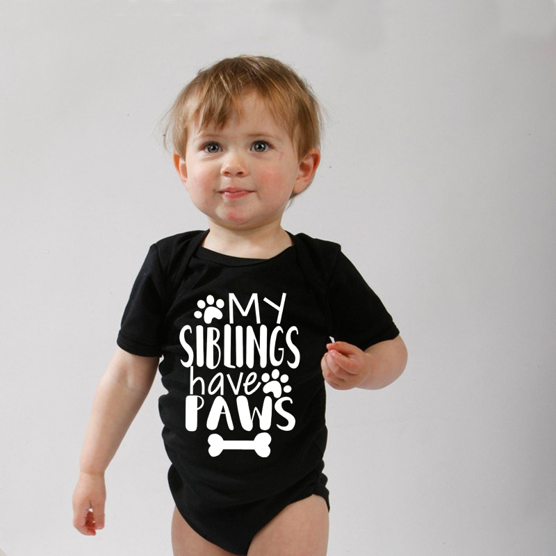 Meine Geschwister haben Pfoten – Baby Clothing Gender Neutral Bewertung und Preis